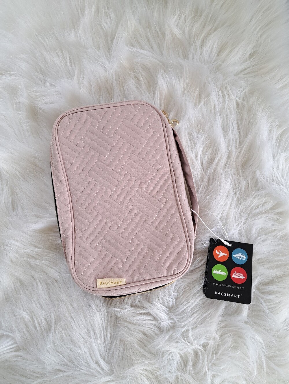 BagSmart Luxe Travel Jewelry Case
